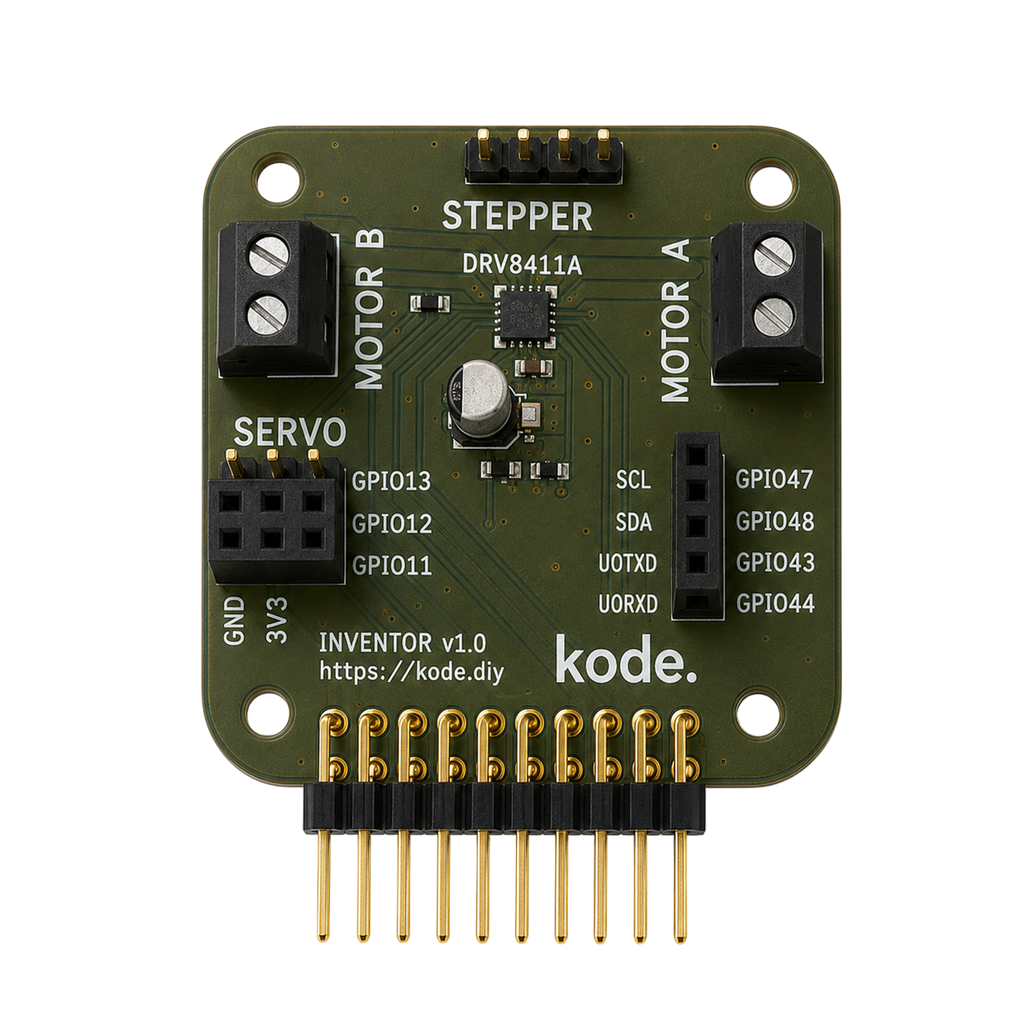 Inventor Module — motor controller for Kode Dot