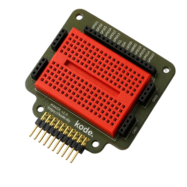 Maker Module — prototyping breadboard for Kode Dot