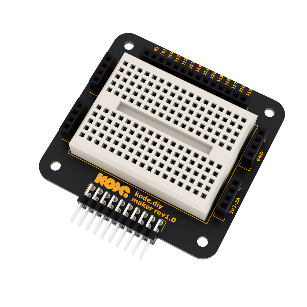 Maker Module for Kode Dot, angled view